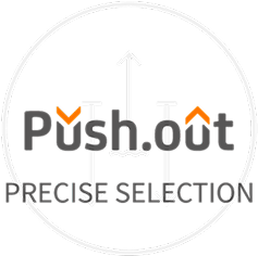 Push.out Precise Selection logo