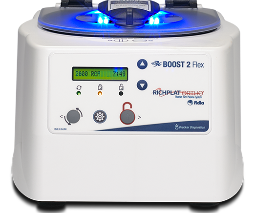 Photo of the BOOST 2 Flex ultra-compact PRP centrifuge